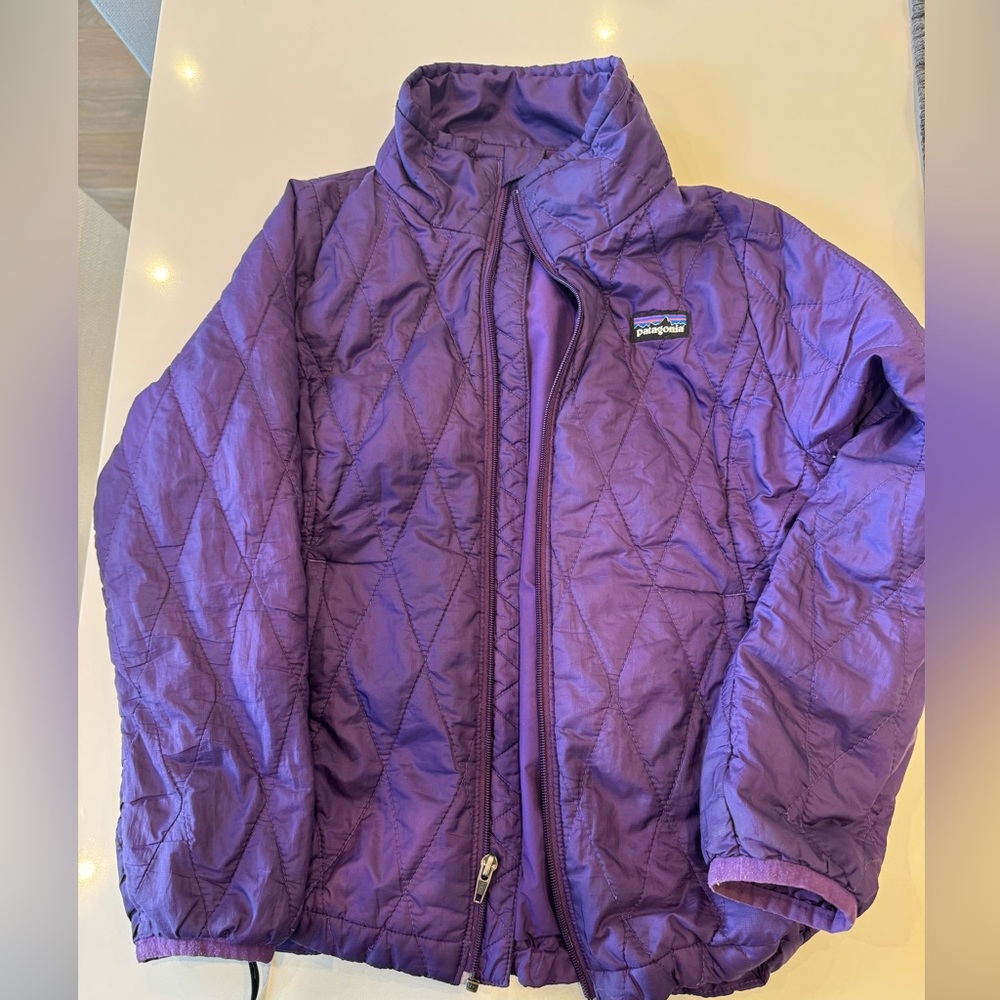 Patagonia Kids' Nano Puff® Diamond Quilt Jacket in EUC
